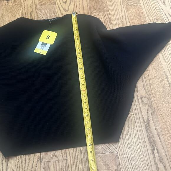 NWT JOAN VASS NEWYORK BATWING‎ BLACK BOATNECK SWEATER SIZE S - Picture 9 of 10